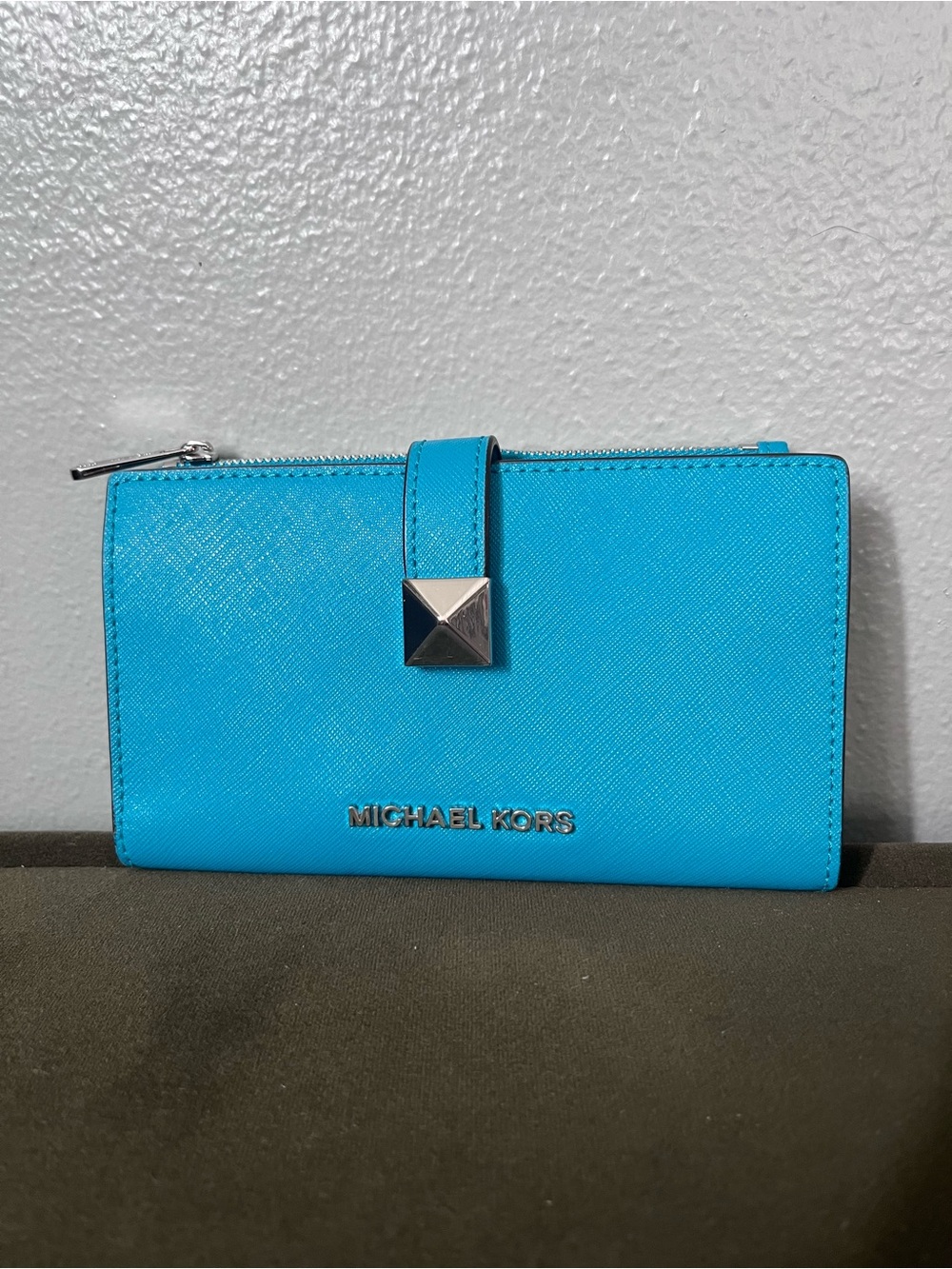 Michael Kors Adele leather smartphone wallet